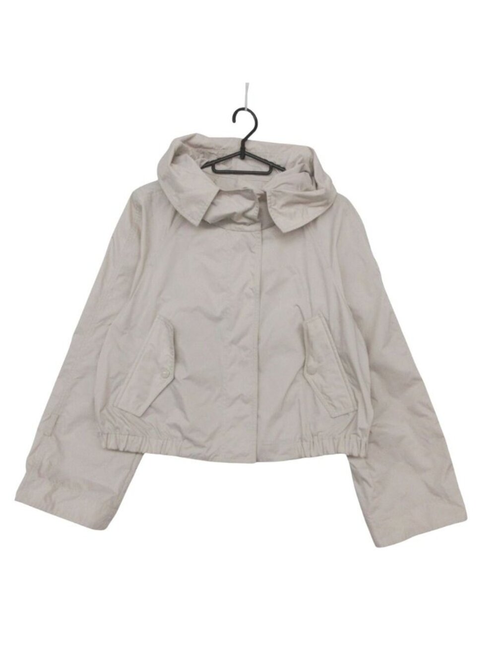 Moncler Mountain Hoodie Houlgata Short Length Jacket Ivory